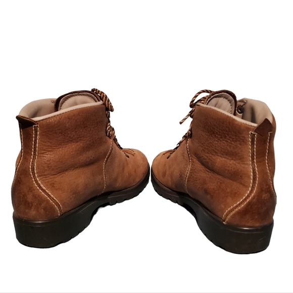 Vintage Raichle Brown Leather Mountaineering Hiker Boots Women's Size 7.5M - Picture 7 of 11